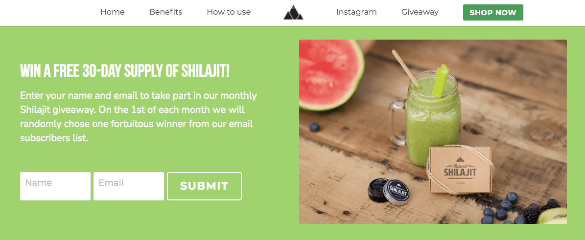 a sign up form enticing people with a competition to win a free giveaway upon subscription a sign up form enticing people with a competition to win a free giveaway upon subscription